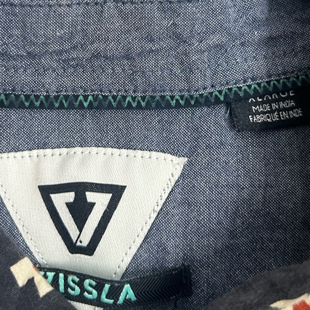 Visalia Short Sleeve Button Down Shirt Size XL - Picture 3 of 4